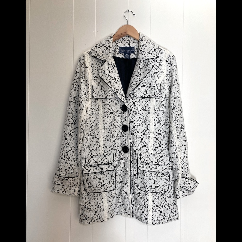 vintage white blazer